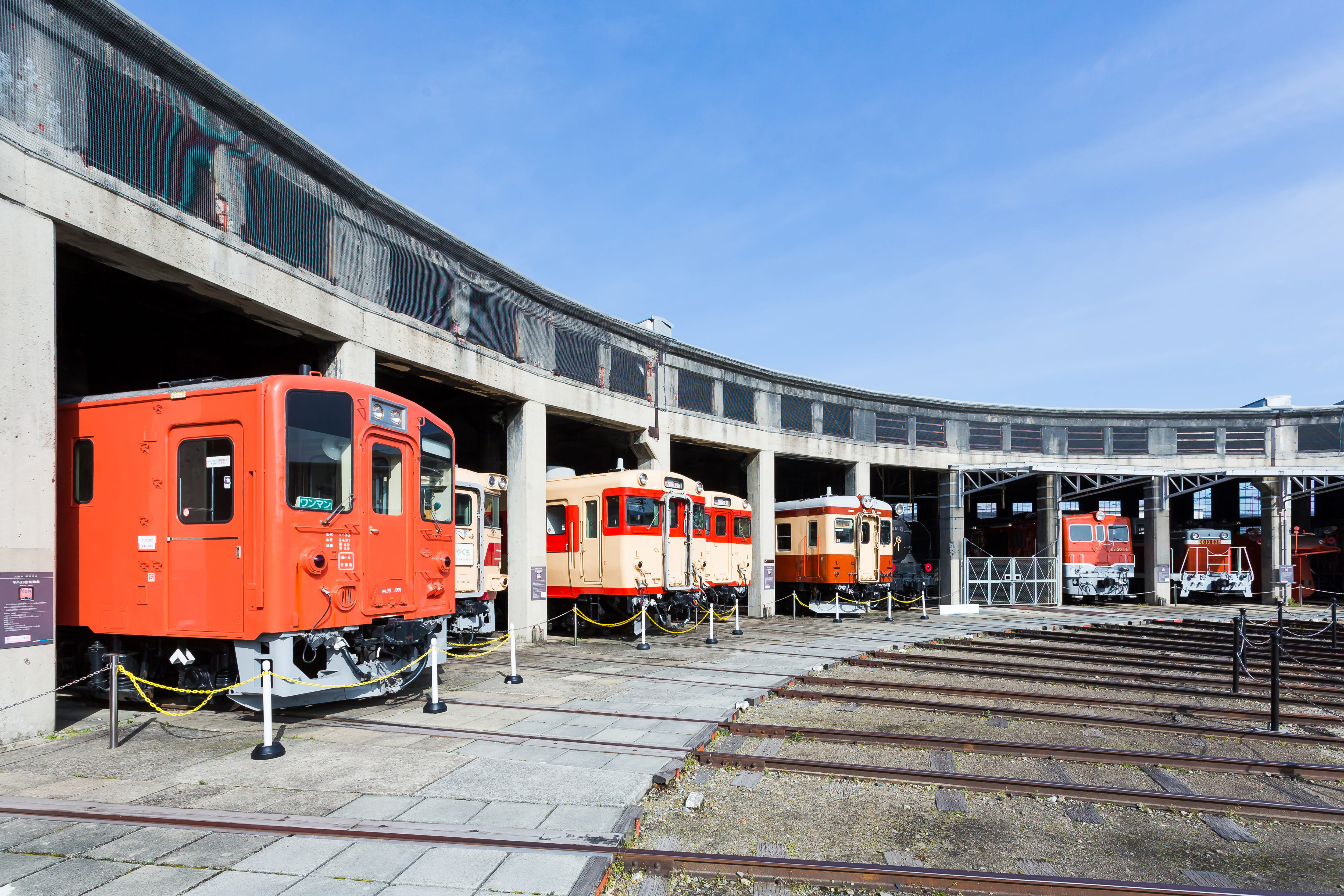  津山まなびの鉄道館《見学》