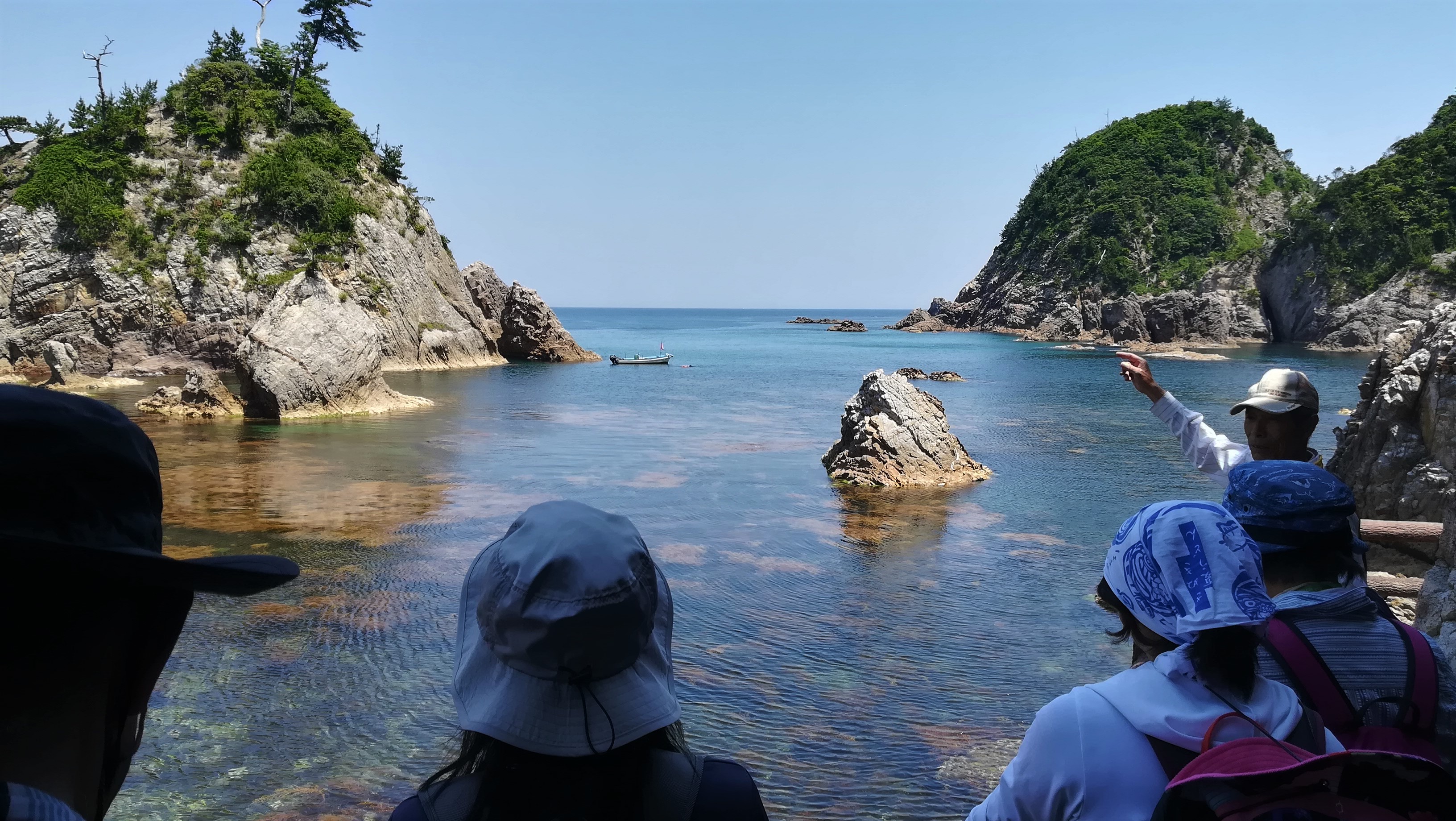 浦富海岸ジオサイト《ガイドツアー》