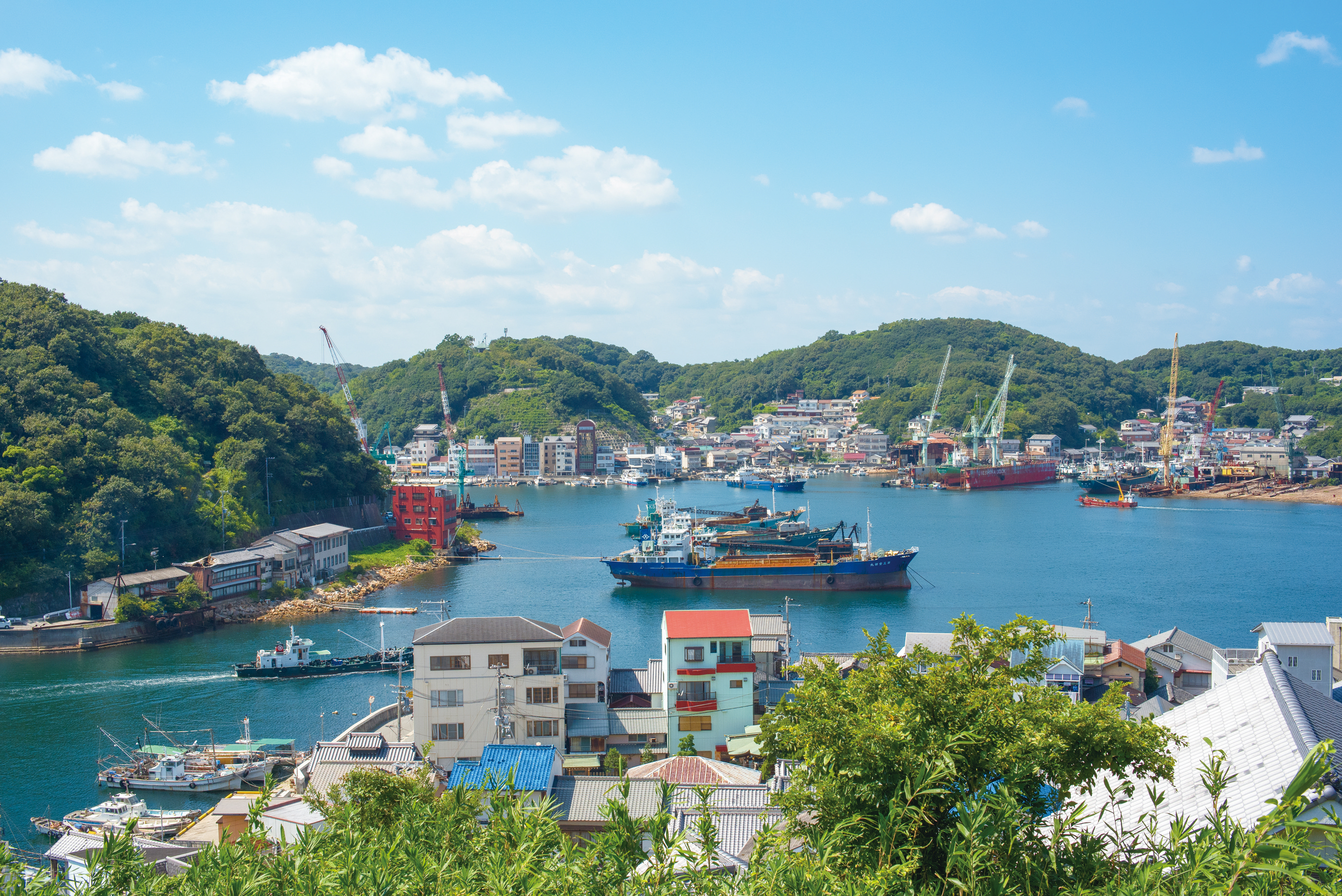 瀬戸内に浮かぶ「家島諸島」